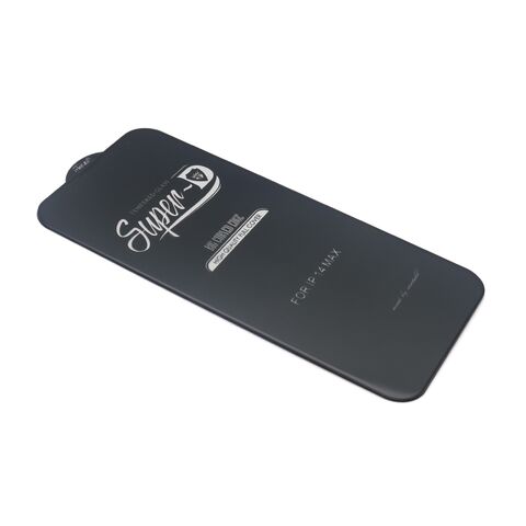 Tempered glass (zastitno staklo za ekran) 11D - iPhone 14 Pro Max SUPER D crna (MS).