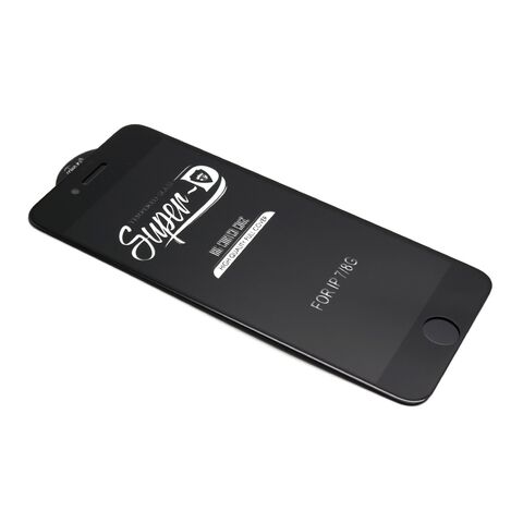 Tempered glass (zastitno staklo za ekran) 11D - Iphone 7/8 SUPER D crna (MS).