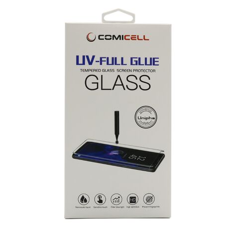 Tempered glass (zastitno staklo za ekran) 3D MINI UV-FULL GLUE - Samsung N950F Galaxy Note 8 zakrivljena providna (bez UV lampe) (MS).