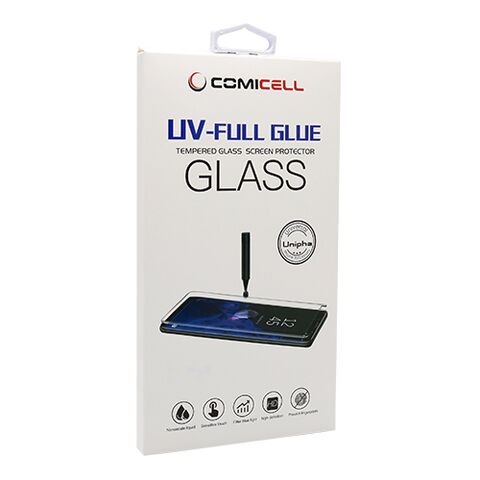 Tempered glass (zastitno staklo za ekran) 3D MINI UV-FULL GLUE - Samsung N970F Galaxy Note 10 zakrivljena providna (bez UV lampe) (MS).