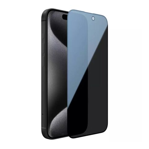 Tempered glass (zastitno staklo za ekran) Nillkin Guardian - iPhone 15 Pro Max (6.7) crna (MS).