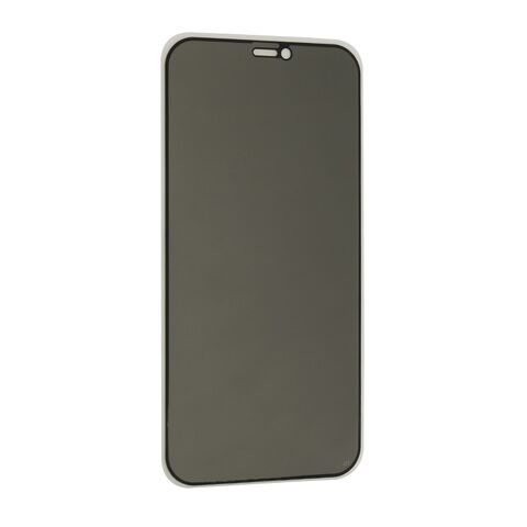 Tempered glass (zastitno staklo za ekran) PRIVACY 2.5D full glue - Iphone 12/12 Pro (6.1) crna (MS).