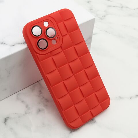 Zastitna futrola 3D WALL - iPhone 14 Pro Max (6.7) crvena (MS).