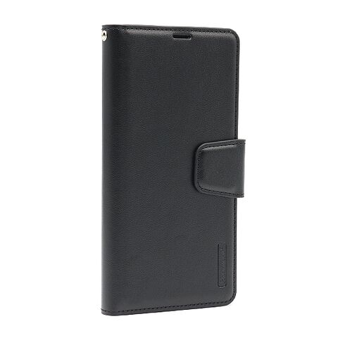 Zastitna futrola bi fold (na preklop) HANMAN II - Huawei P40 Lite/Nova 7i/Nova 6 SE crna (MS).