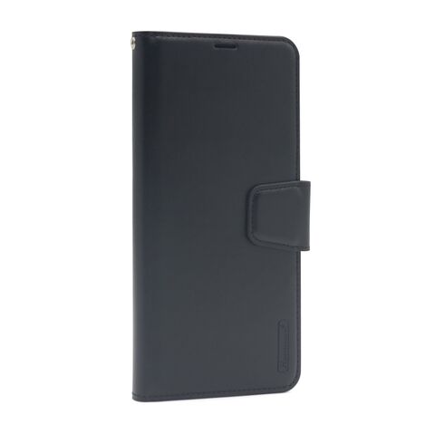 Zastitna futrola bi fold (na preklop) HANMAN II - Huawei Nova Y70/Nova Y70 Plus crna (MS).