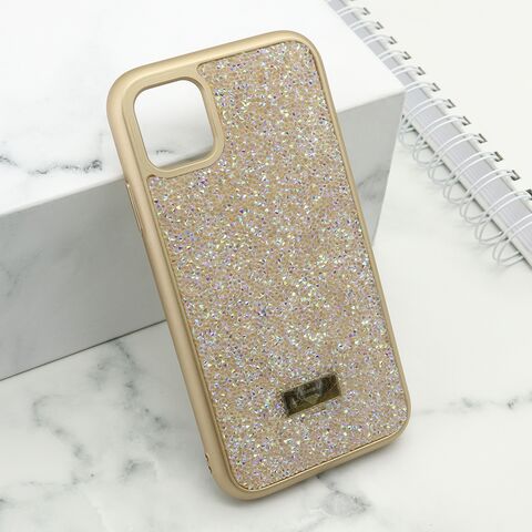 Zastitna futrola DIAMOND SELECTION - iPhone 11 (6.1) zlatna (MS).