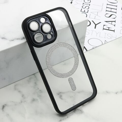 Zastitna futrola DIAMOND MagSafe - iPhone 14 Pro Max (6.7) crna (MS).