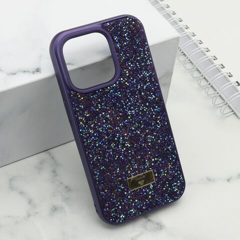 Zastitna futrola DIAMOND SELECTION - iPhone 14 Pro (6.1) ljubicasta (MS).