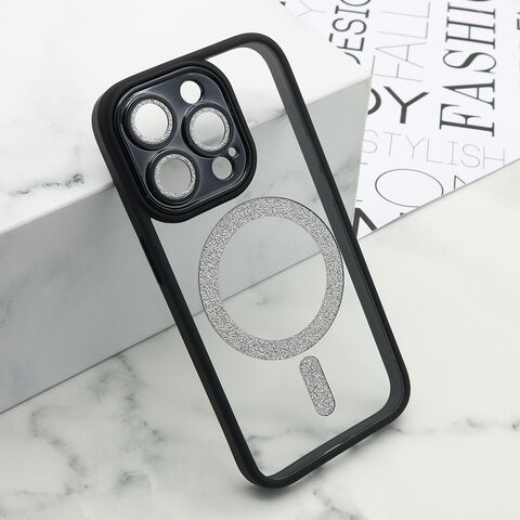 Zastitna futrola DIAMOND MagSafe - iPhone 15 Pro (6.1) crna (MS).