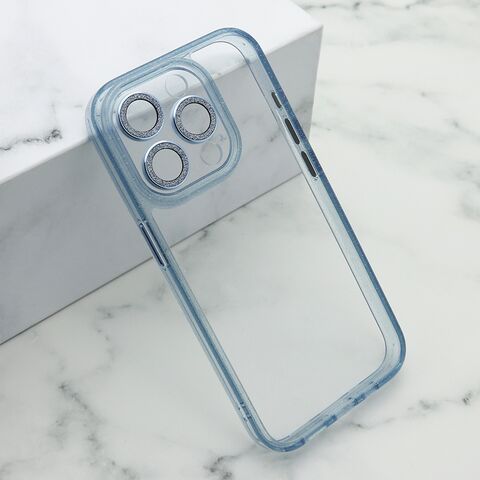 Zastitna futrola DIAMOND LENS - iPhone 15 Pro (6.1) plava (MS).