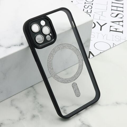 Zastitna futrola DIAMOND MagSafe - iPhone 12 Pro crna (MS).