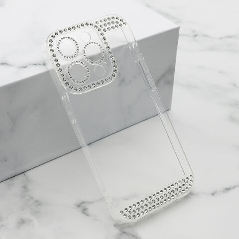 Zastitna futrola DIAMOND SIDE - iPhone 14 Pro (6.1) Transparent (MS).