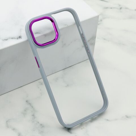 Zastitna futrola ELEGANT EDGE - iPhone 15 Plus ljubicasta (MS).