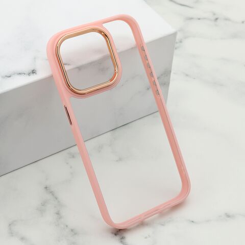 Zastitna futrola ELEGANT EDGE - iPhone 15 Pro (6.1) roze (MS).