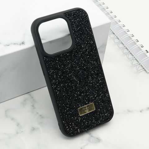 Zastitna futrola DIAMOND SELECTION - iPhone 15 Pro (6.1) crna (MS).