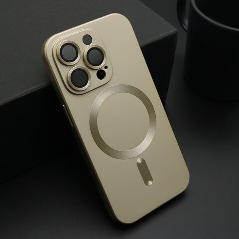 Zastitna futrola ELEGANT MAGSAFE - iPhone 14 Pro (6.1) zlatna (MS).