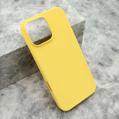 Zastitna futrola GENTLE COLOR - iPhone 16 Pro Max (6.9) zuta (MS).
