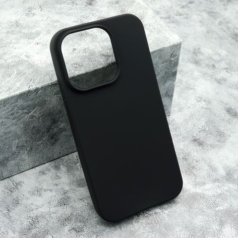 Zastitna futrola GENTLE COLOR - iPhone 15 Pro (6.1) crna (MS).