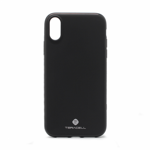 Teracell GIULIETTA silikonska futrola - iPhone XS Max crna.