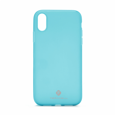 Teracell GIULIETTA silikonska futrola - iPhone XS Max svetlo plava.