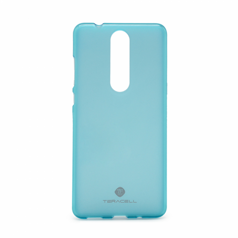 Teracell GIULIETTA silikonska futrola - Nokia 5.1 (2018) svetlo plava.
