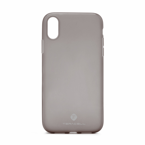 Teracell GIULIETTA silikonska futrola - iPhone XS Max siva.