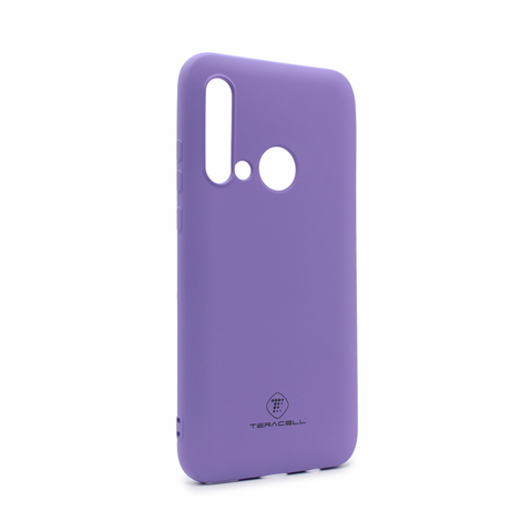 Teracell GIULIETTA silikonska futrola - Huawei P20 Lite 2019 mat ljubicasta.