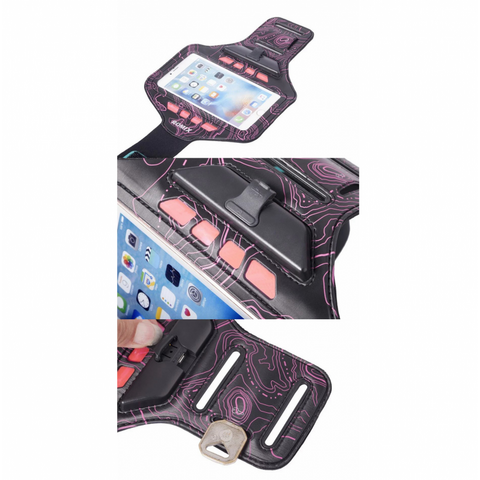 Zastitna futrola oko ruke Romix RH19 4.7 pink.