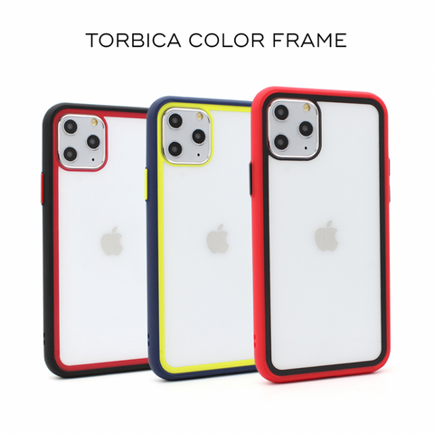 Zastitna futrola Color Okvir za Huawei P40 Lite E crna.