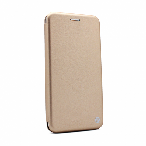 Zastitna futrola Teracell Flip Cover - Motorola Moto E7 zlatna.