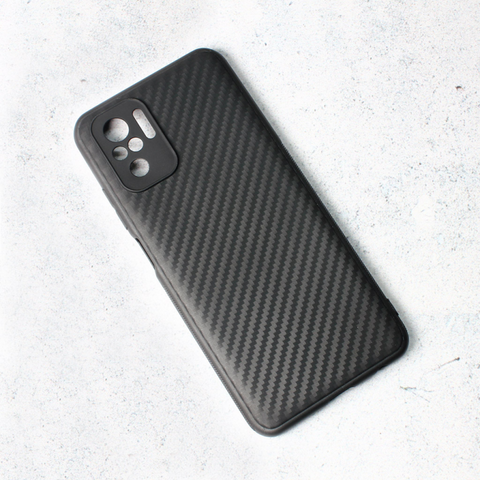 Zastitna futrola Carbon fiber - Xiaomi Redmi Note 10 4G/10s crna.