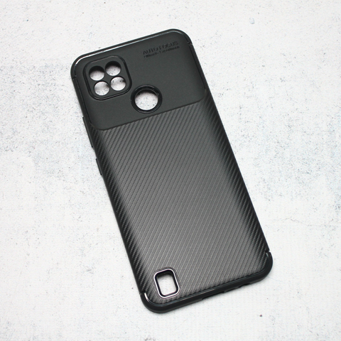 Zastitna futrola Defender Carbon - Realme C21 crna.