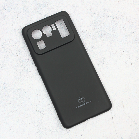 Teracell GIULIETTA silikonska futrola - Xiaomi Mi 11 Ultra mat crna.