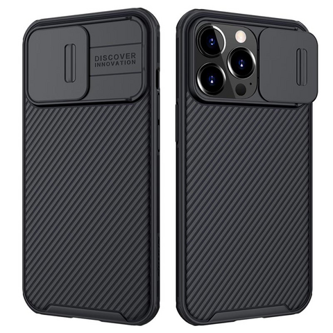 Zastitna futrola Nillkin CamShield Pro - iPhone 13 Pro crna.