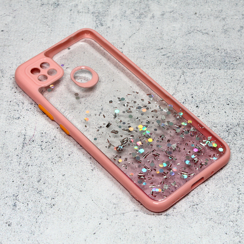 Zastitna futrola okvir Glitter - Xiaomi Redmi 9C/Redmi 10A roze.