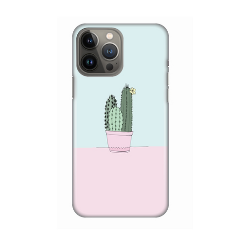 PRINT silikonska futrola - iPhone 13 Pro Max 6.7 Cactus.