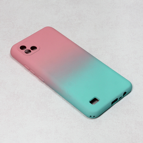 Zastitna futrola Double Color - Realme C11 (2021)/Realme C20 roze-mint.