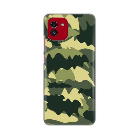 PRINT silikonska futrola skin (ultra tanka) - Samsung A035 Galaxy A03 Army.
