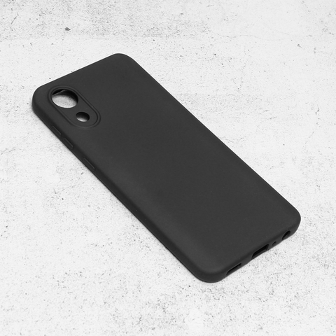 Teracell GIULIETTA silikonska futrola - Samsung A032F Galaxy A03 Core mat crna.