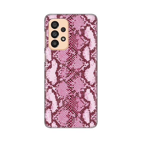 PRINT silikonska futrola - Samsung A336 Galaxy A33 5G Pink Snake.