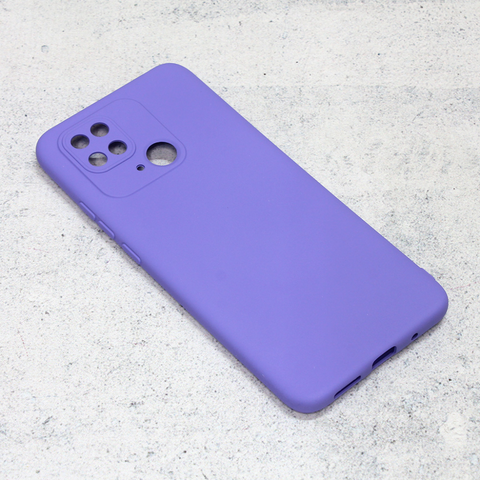 Teracell GIULIETTA silikonska futrola - Xiaomi Redmi 10C mat ljubicasta.