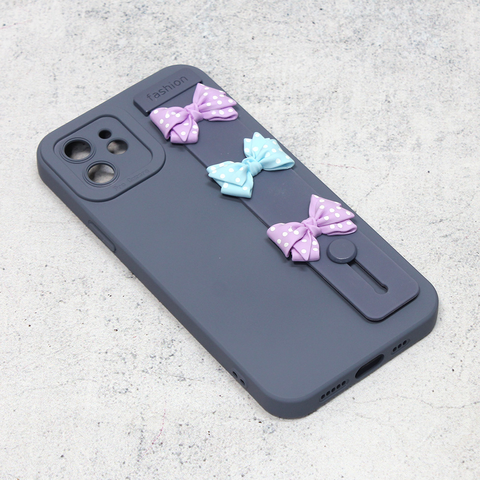 Zastitna futrola Bow - iPhone 12 6.1 ljubicasta.
