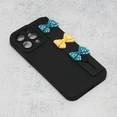 Zastitna futrola Bow - iPhone 13 Pro crna.