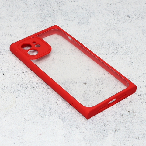 Zastitna futrola Candy Okvir za iPhone 12 6.1 crvena.