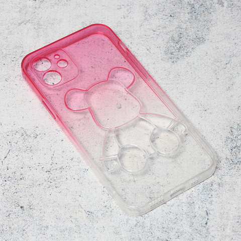 Zastitna futrola Violet bear - iPhone 12 6.1 tip 3.