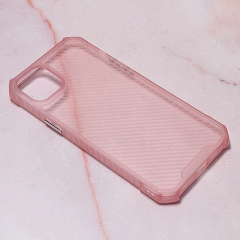 Zastitna futrola Carbon Crystal - iPhone 14 Plus pink.