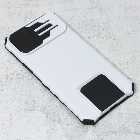 Zastitna futrola Crashproof Back - iPhone 14 Plus bela.