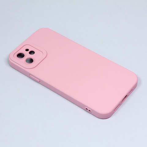Zastitna futrola Silikon Pro Camera - iPhone 12 6.1 roze.