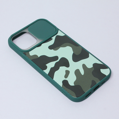 Zastitna futrola Camera Army - iPhone 12 6.1 tamno zelena.