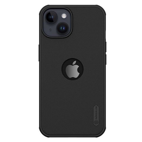 Zastitna futrola Nillkin Scrub Pro - iPhone 14 crna (sa otvorom za logo).